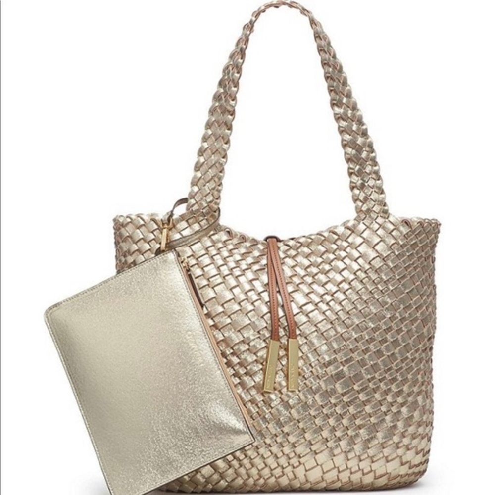 Calvin Klein woven tote